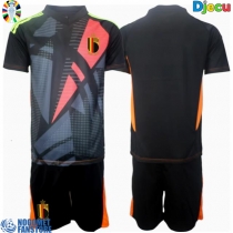 Belgija Golmanski Domaci Dres za djecu EP 2024 Kratak Rukav (+ Kratke hlače)